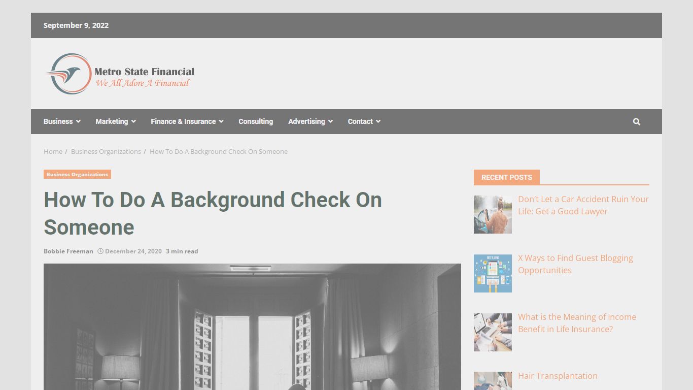 How To Do A Background Check On Someone - Metro State Financial